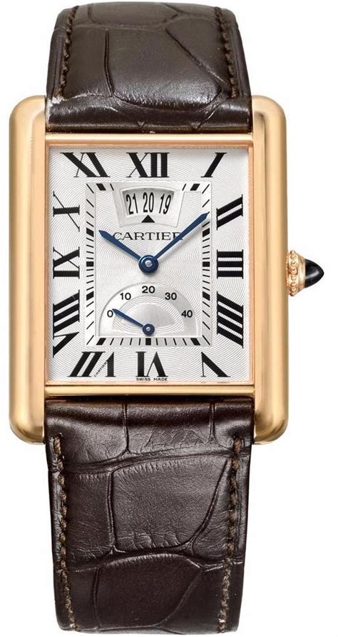 cartier tank men's watch|cartier tank watch with diamonds.